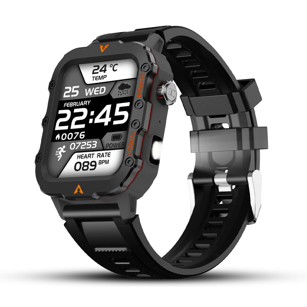 LAXASFIT 2024 Novo 1,71 polegadas Bluetooth Chamada de Voz smartwatch Monitor de