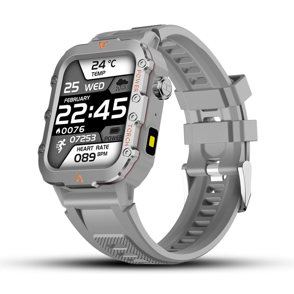 LAXASFIT 2024 Novo 1,71 polegadas Bluetooth Chamada de Voz smartwatch Monitor de