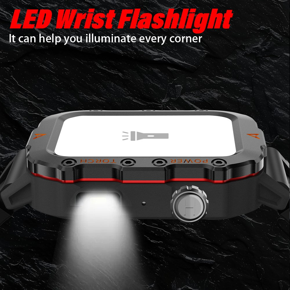 LAXASFIT 2024 Novo 1,71 polegadas Bluetooth Chamada de Voz smartwatch Monitor de