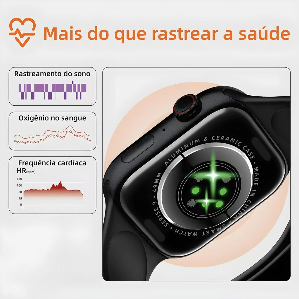 Relógio Inteligente Smartwatch W35+ Basik