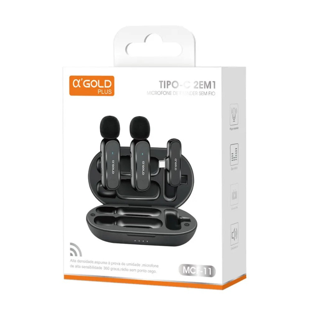 Microfone Sem Fio MCF10 Lightining